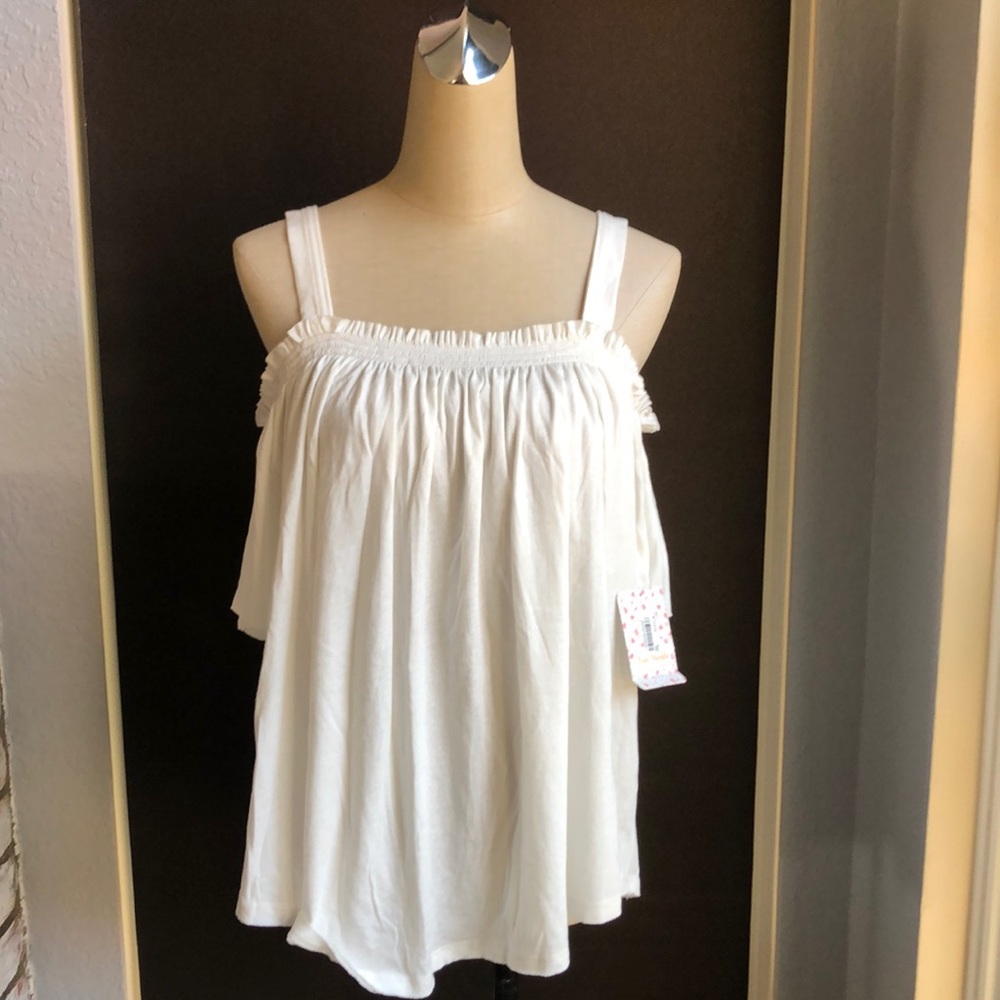 Free People white blouse.